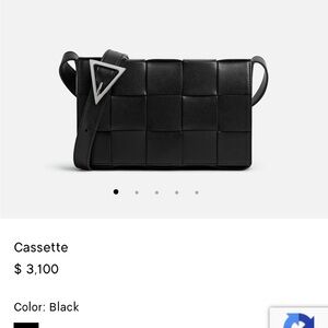 Bottega Veneta Cassette Black